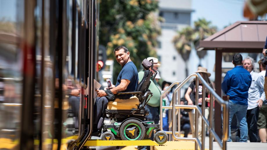 Public transit access for disabled