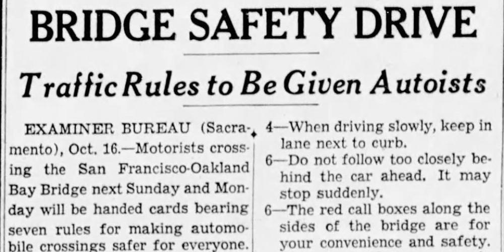 Bay Bridge 1940 rules
