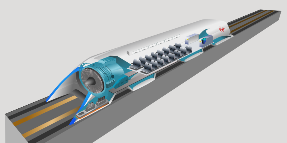 Virgin's Hyperloop One.