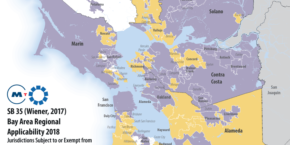 SB 35 (Wiener, 2017) Bay Area Regional Applicability