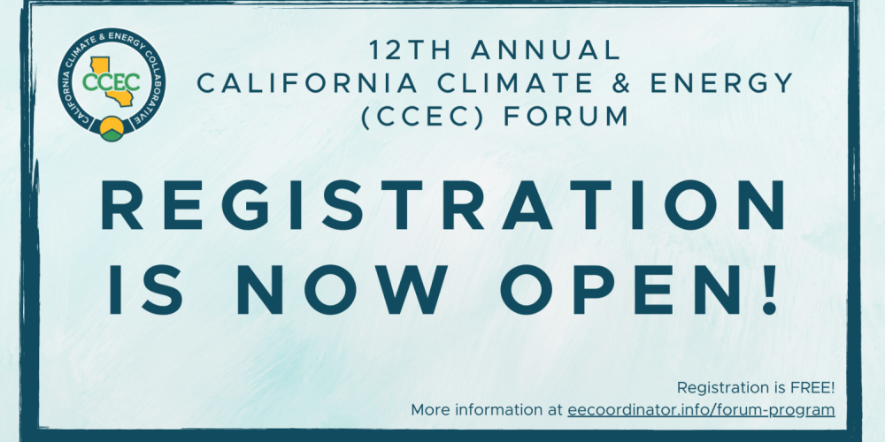CCEC Forum Registration