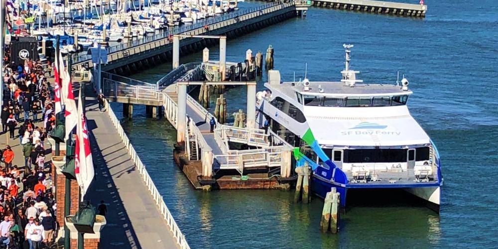San Francisco Bay Ferry offers service to Giants games