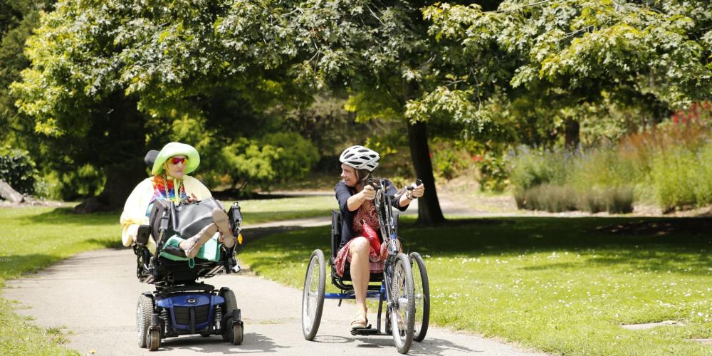 Adaptive biking