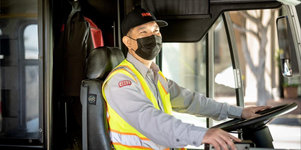 Masked Muni Driver