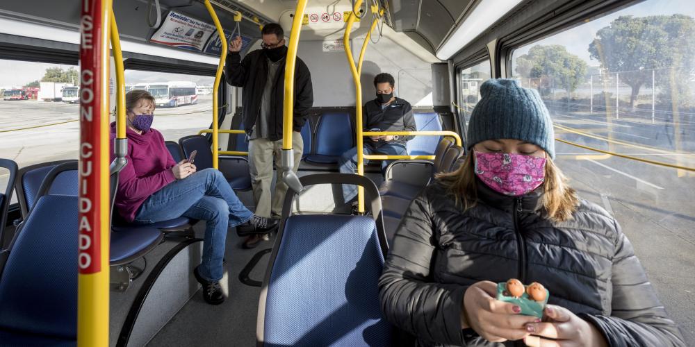 Bay Area bus riders.