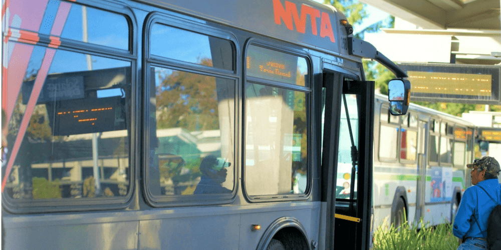 Napa Valley Transportation Authority bus
