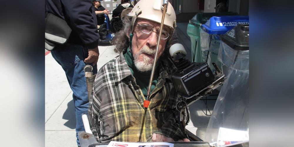 Hale Zukas, disability rights champion.