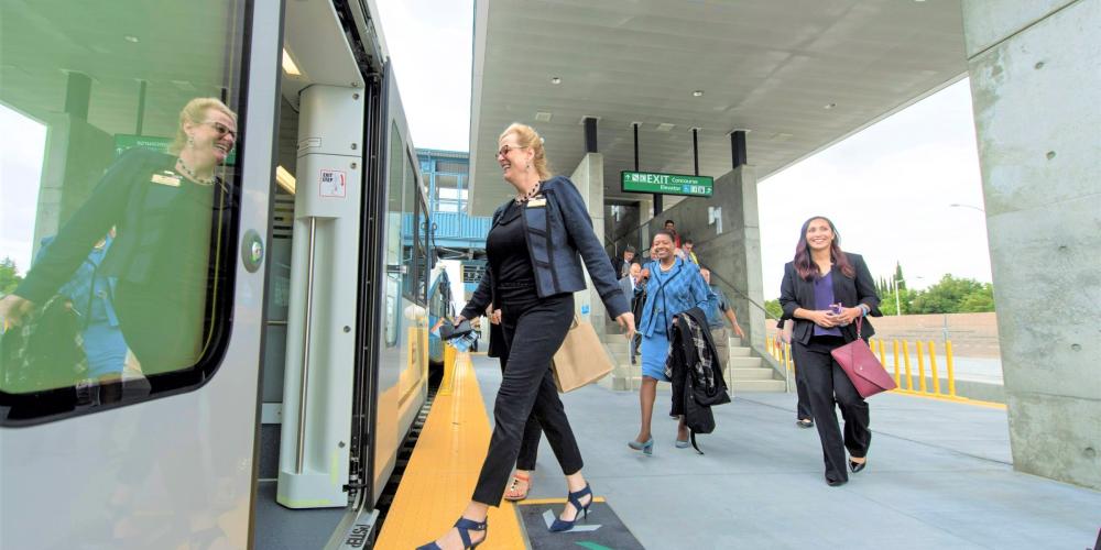 Transit riders