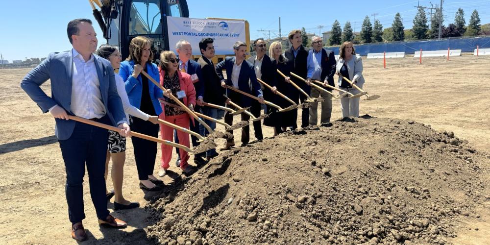 VTA BART groundbreaking