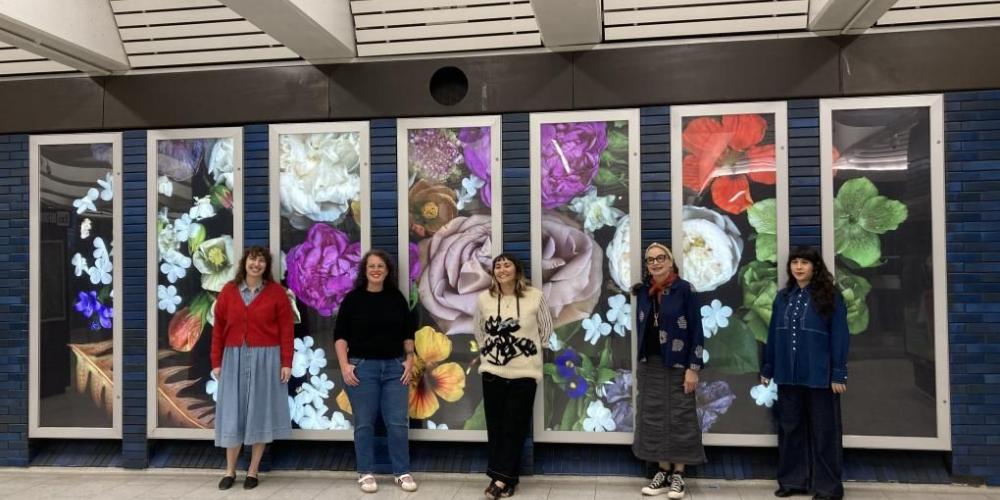 BART 19th Street Station art