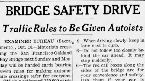 Bay Bridge 1940 rules