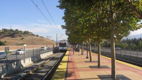 Curtner VTA Station
