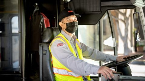Masked Muni Driver