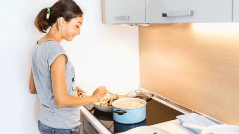 Induction cooking